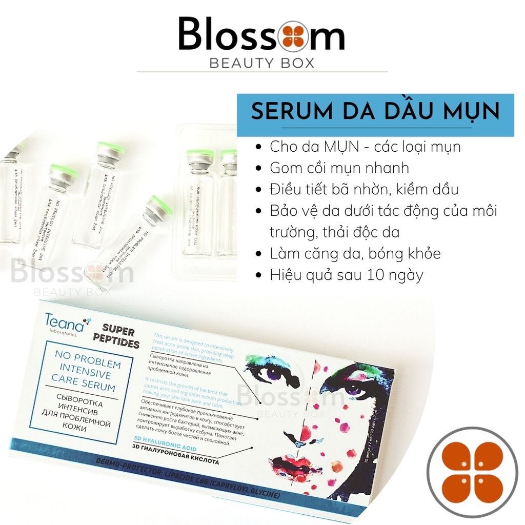 Serum Da Dầu Mụn No Problem Teana Super Peptide