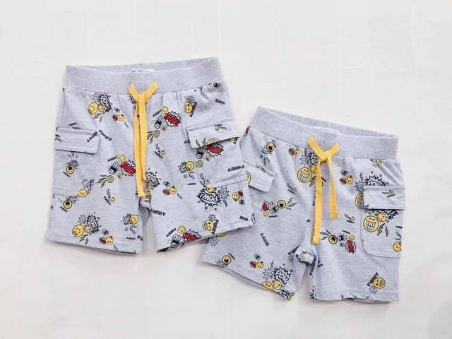 Quần short bé trai 1-4 tuổi (8-16kg) 100% thun cotton GeeJay VNXK xuất dư xịn