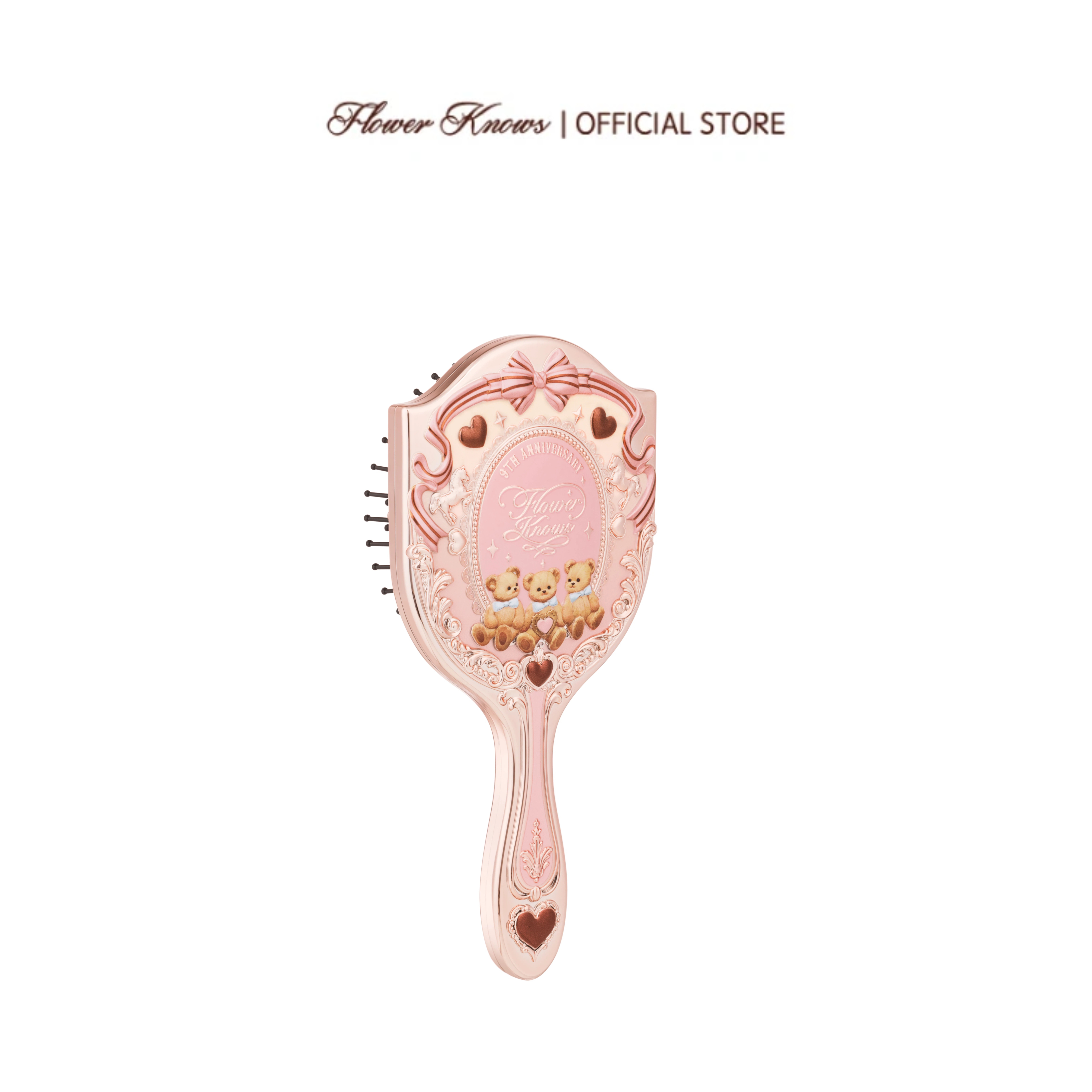 [Gift not for sale]Flower Knows 9th Anniversary Limited Edition Air Cushion Hairbrush