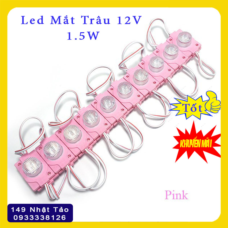 Led Rọi Mắt TRâu 1.5W 12V Combo 20 bóng công suất đủ chất lượng cao chuyên dùng cho quảng cáo