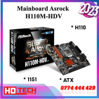 Main H110m-HDV Asrock hàng đẹp socket 1151