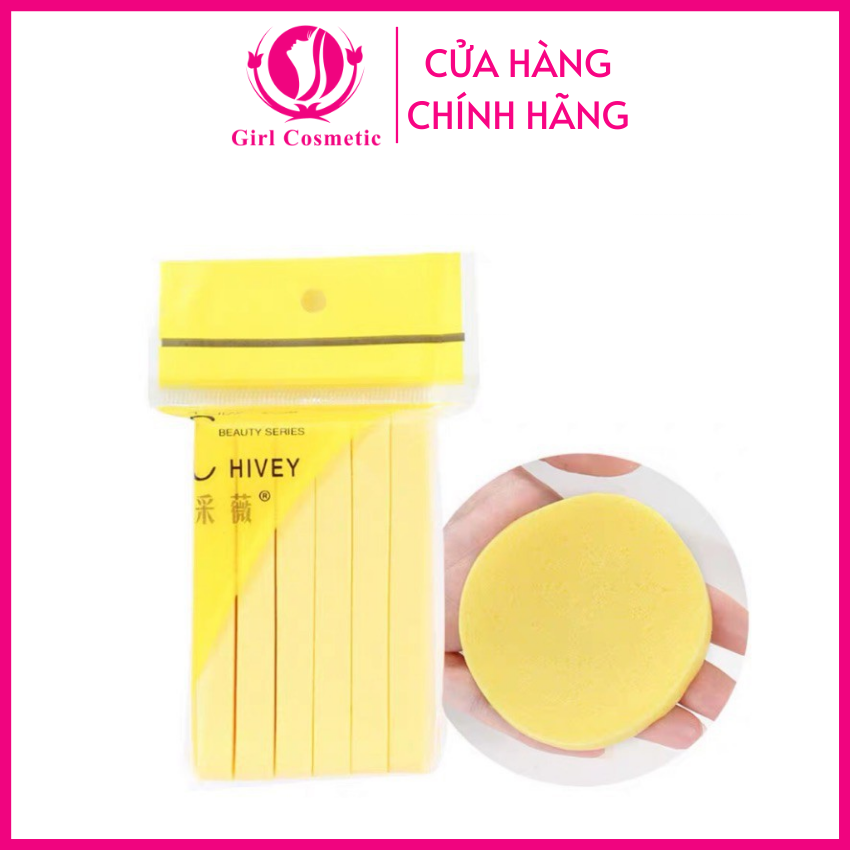 Bọt biển rửa mặt Chivey - Miếng rửa mặt an toàntiện lợitiết kiệm