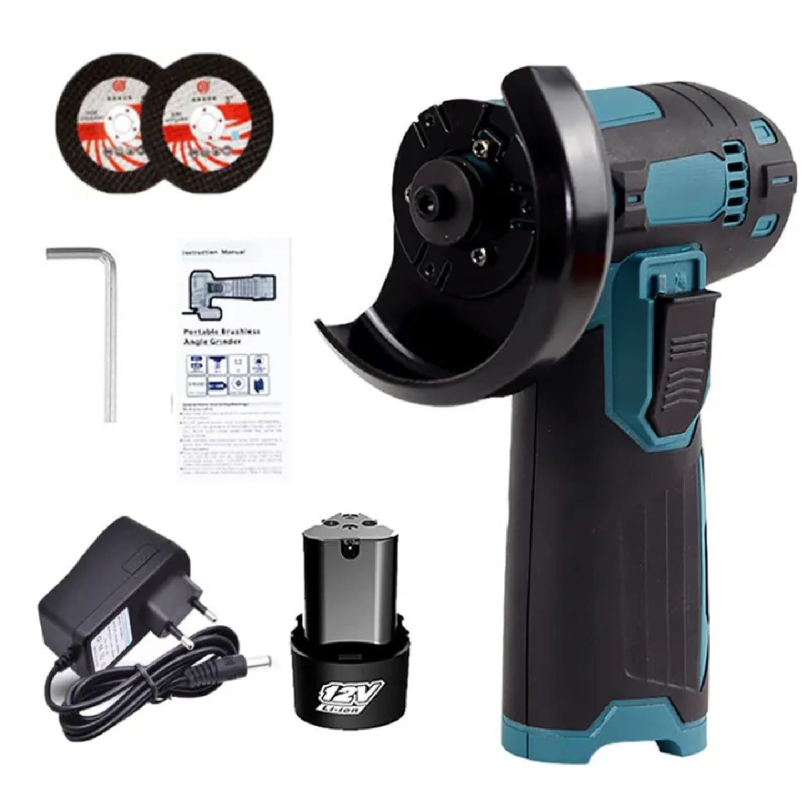 Máy mài góc cầm tay Máy mài góc dùng pin 12V 15000mAh Máy mài góc mini Máy cắt Không Dây Máy mài cắt