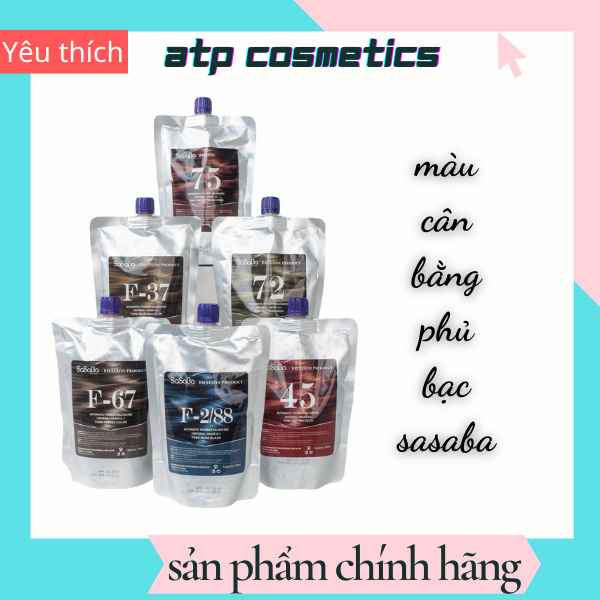 [Chính Hãng] Màu Nhuộm Cân Bằng Sắc Tố Sasaba