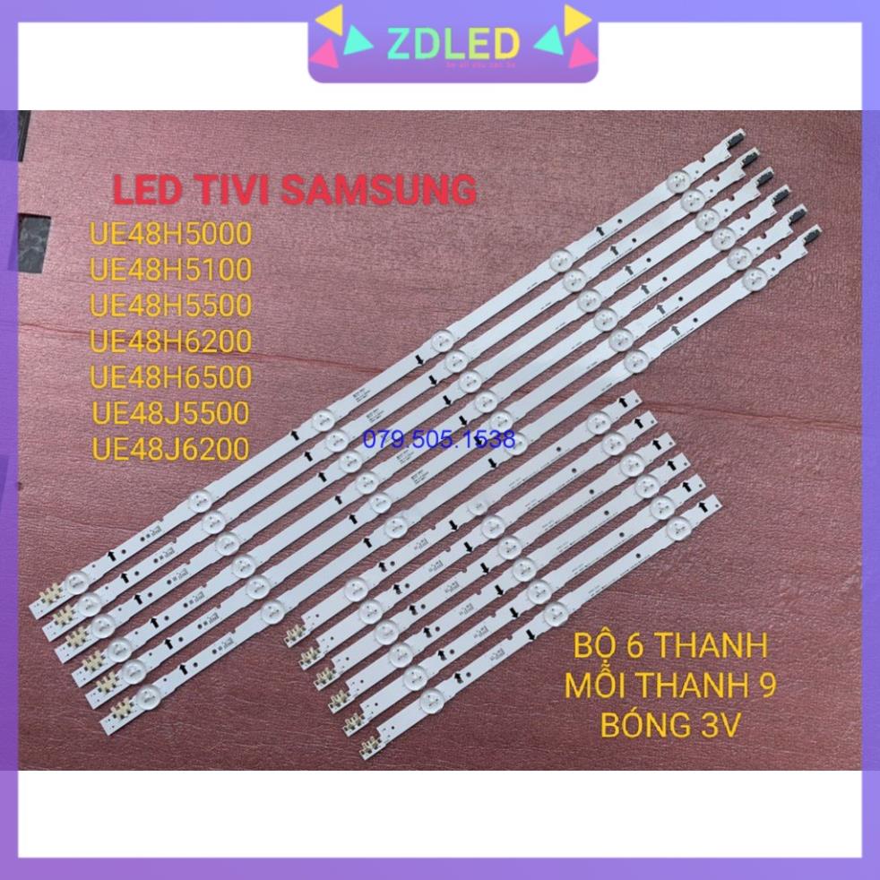 thanh led tivi samsung 48H5500/6400 48J6200 48H6400AK 48J5500 48H6500 48H6200 48H5000 48H5100 giá 6 