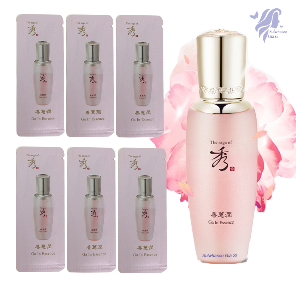 [Hcm][Mẫu Mới] Combo 10 Gói Tinh Chất Trắng Da Và Chống Lão Hóa The Saga Of Xiu Ga In Essence 1Ml