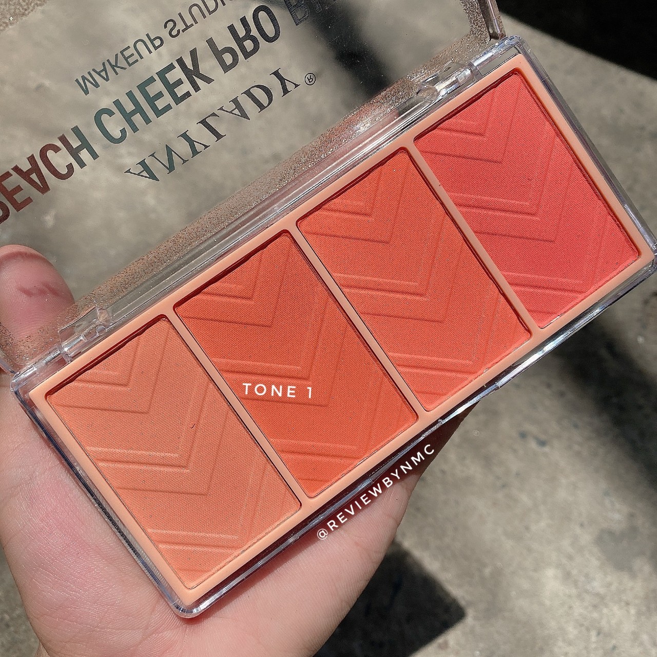 [HCM]Má hồng 4 ô Any Lady Peach Cheek Pro