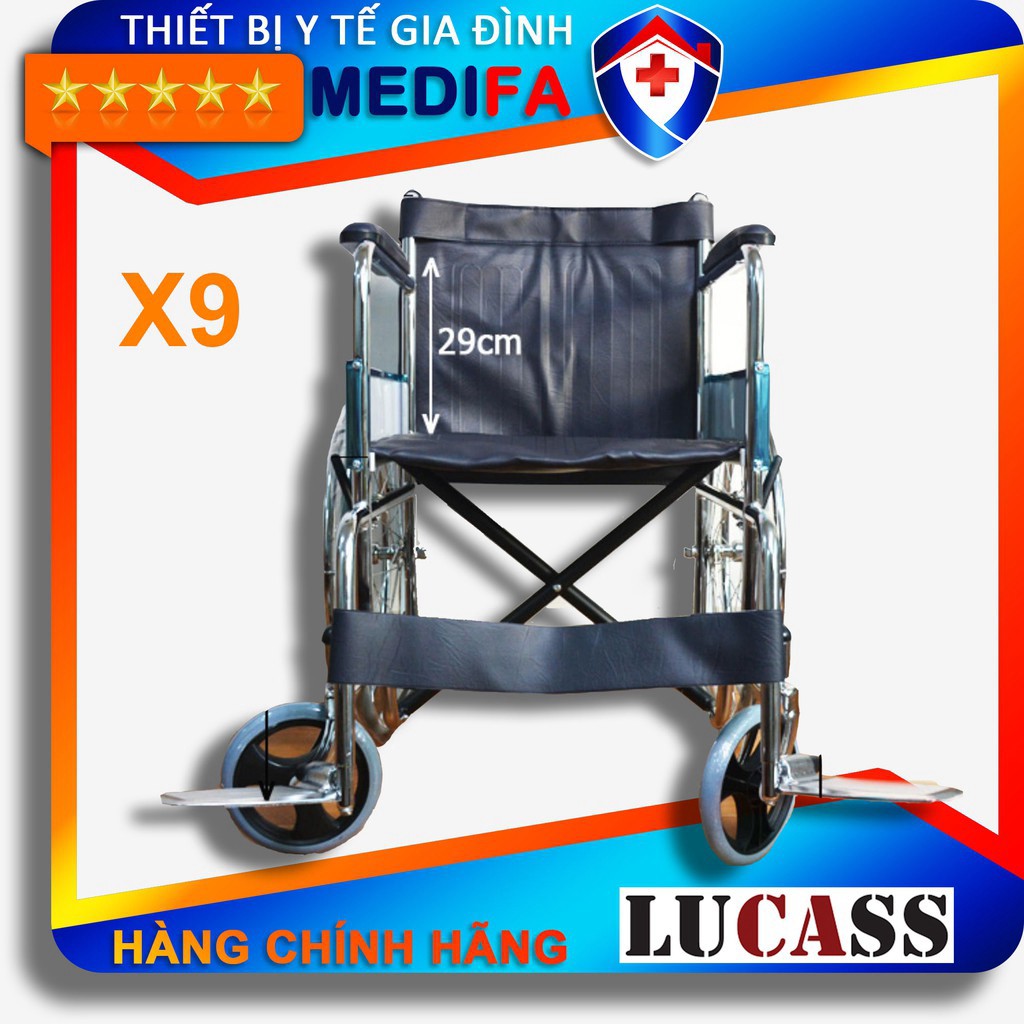?[Hàng Nhập] Xe Lăn Tay Lucass X9 Loại Xe Lăn Phổ Biến Được Dùng Nhiều Chứng Chỉ: Fda Của Mỹ Tuv Iso 9001 Chính Hãng Nhập Khẩu Vật Liệu Tốtrất Chắc Chắn