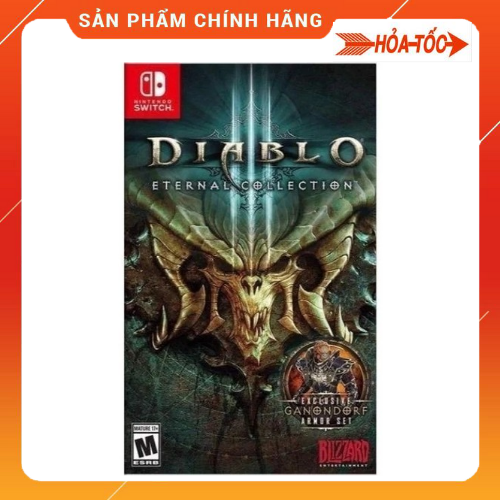 Thẻ game Nintendo Switch Diablo 3 Eternal Collection (có hộp)
