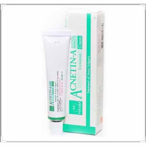 [HCM]Tretinoin 0.05% - tretinoin 0.025% Acnetin A Kem đẩy mụn Retin A Thái
