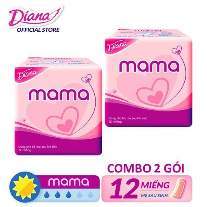 [BVS] Băng vệ sinh Diana Mama dùng cho phụ nữ sau sinh