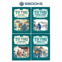 Sách Combo 4 Cuốn Tứ Thư : Đại Học + Trung Dung + Luận Ngữ + Mạnh Tử - SBOOKS