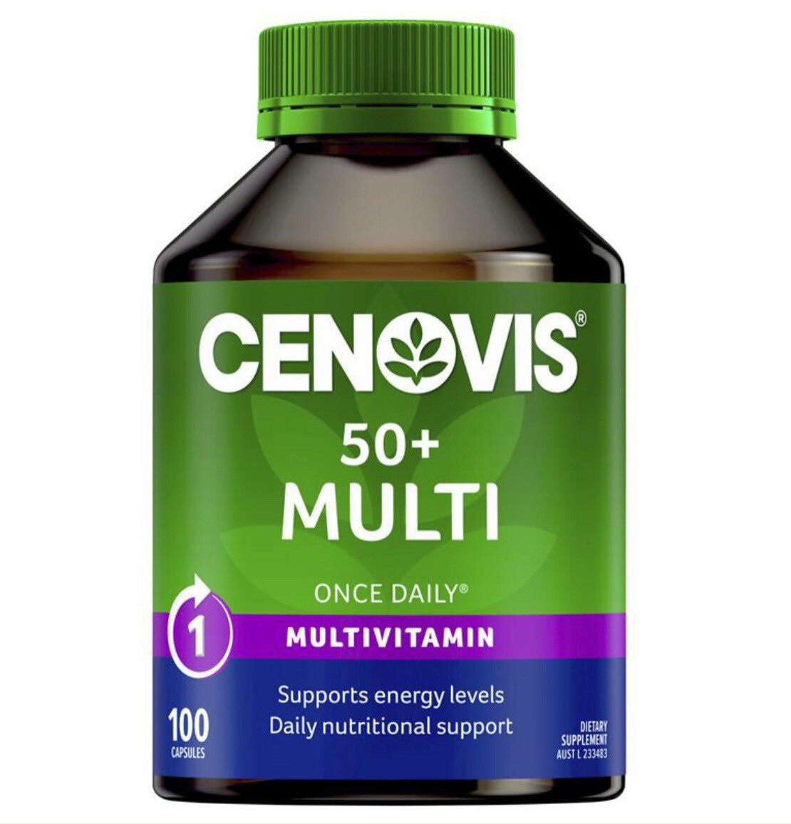 Viên Tổng Hợp Vitamin Và Khoáng Chất Cho Người Trên 50 Tuổi - Cenovis 50+ Multi Vitamins And Meneral