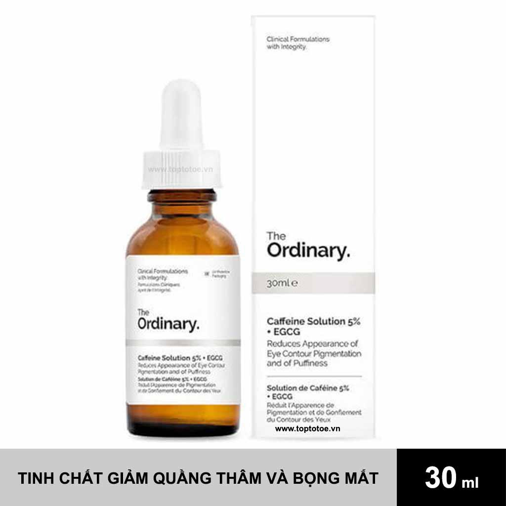 Serum Giảm Quầng Thâm Và Bọng Mắt The Ordinary Caffein Solution 5% + EGCG 30ml