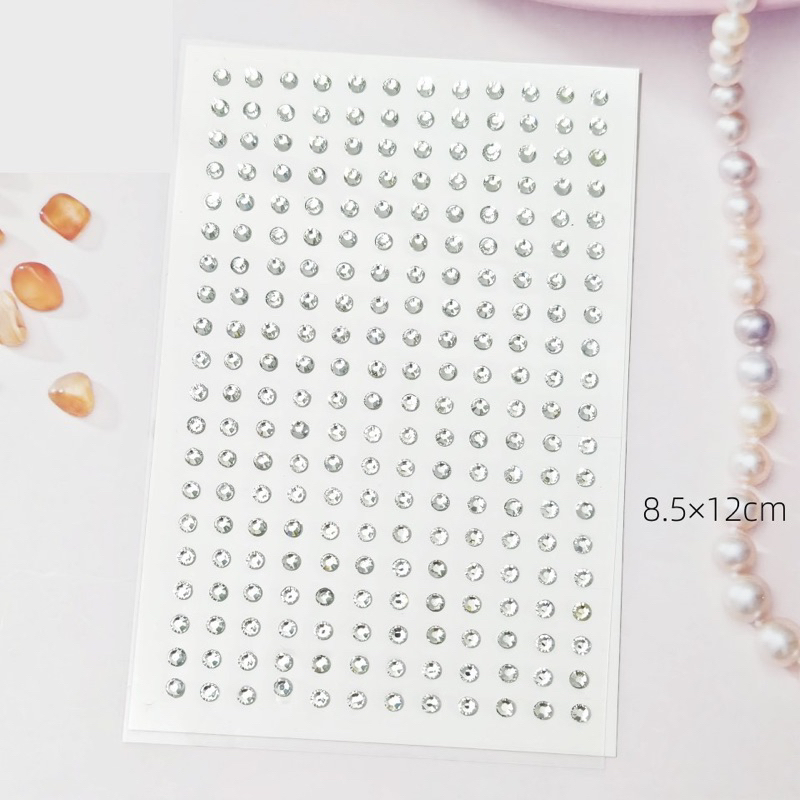 Hạt đá đính mặt trang điểm cô dâu make up tiệc mix nhiều size