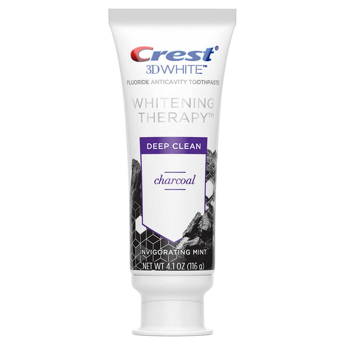 [Hcm]Kem Đánh Răng Crest 3D White Charcoal Deep Clean Toothpaste 116G