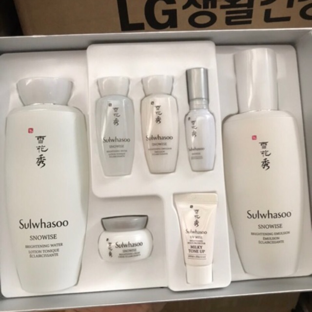 [Hcm]Set Dưỡng Trắng Bạch Sâm Mờ Thâm Nám Sulwhasoo Chất Lượng Sản Phẩm Đảm Bảo An Toàn Đến Sức Khỏe Người Dùng Và Cam Kết Hàng Đúng Mô Tả