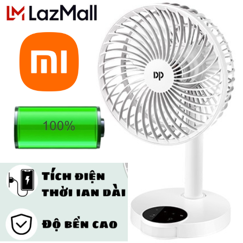 (FREESHIP) LazMall CHÍNH HÃNG Trợ Giá Xiaomi Flash Sale 50% Quạt Tích Điện Xiaomi -Quạt Sạc Tích Điệ