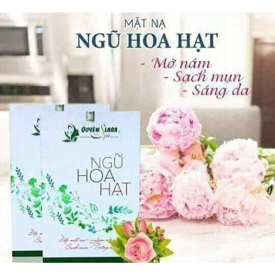 Mặt Nạ Ngũ Hoa Hạt Quyên Lara - Sáng Dasạch Mụnhết Nhờn