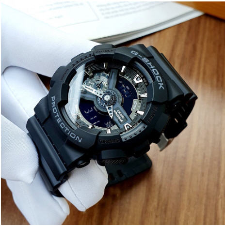 Đồng hồ thể thao nam nữ G Shock - GA-110-1B điện tử chống nước thời trang đẳng cấp