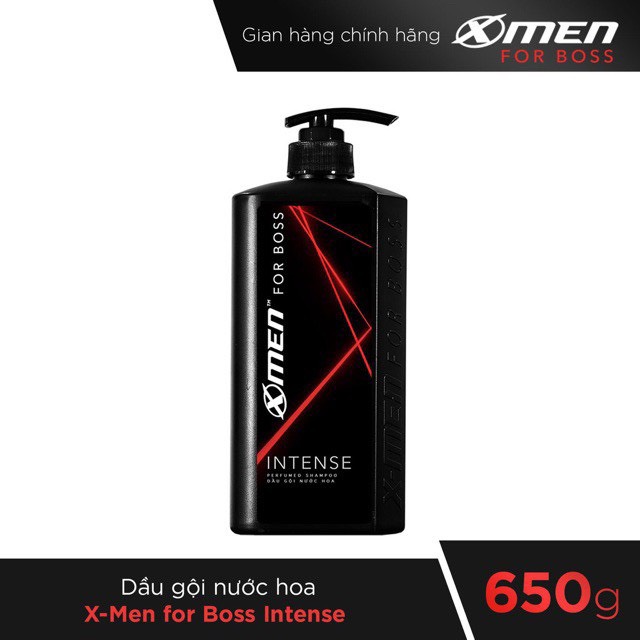 [Hcm]Dầu Gội Xmen For Boss Interse 650Ml (Đỏ)