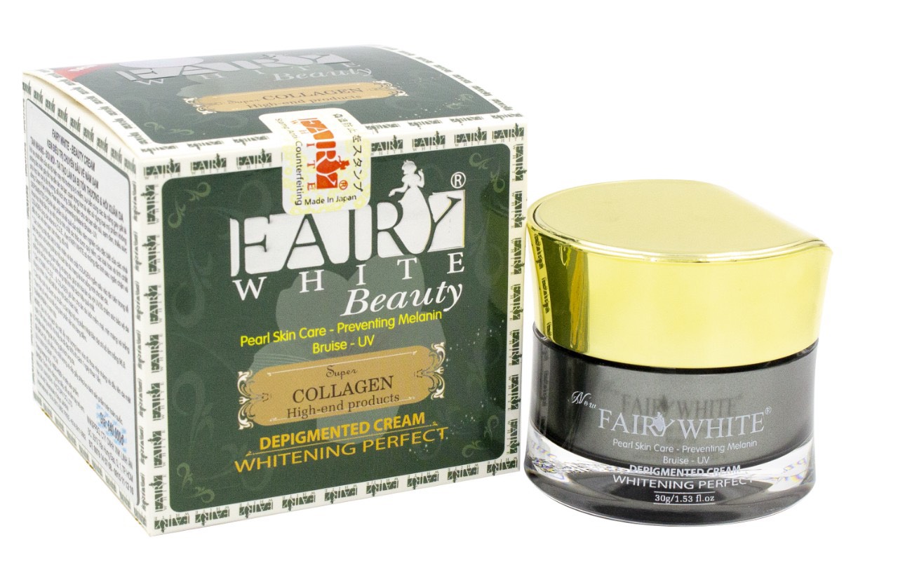 [Hcm]Fairy White Nhật Kem Chuyên Sâu Về Nám Sạmtàn Nhangđồi Mồitái Tạo Làn Da Bị Tổn Thương Và Phục Hồi Da 30G ( Tặng Mặt Nạ )