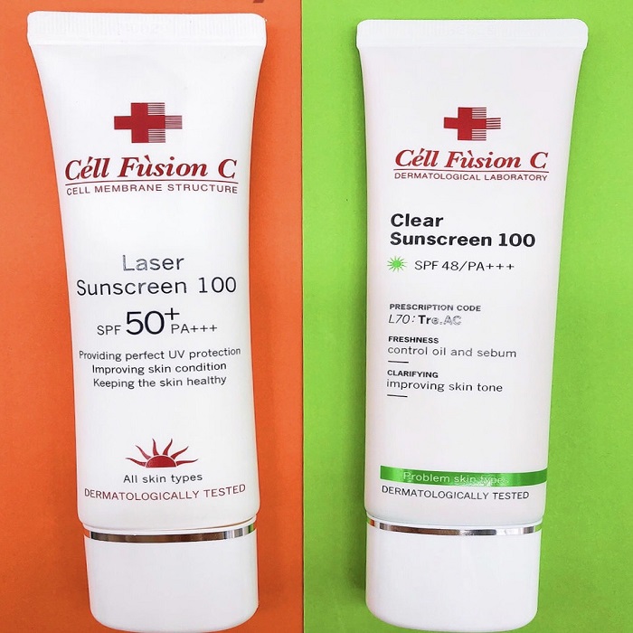 Kem chống nắng Cell Fusion C Toning Sunscreen 100 spf 50+ Hàn Quốc