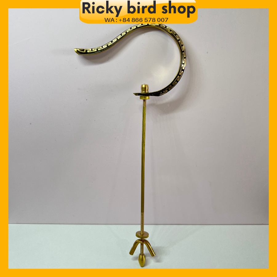 [Hoàn Tiền 10%]Móc lồng chim khuyên Ricky móc đồng lồng chim khuyên các mẫu