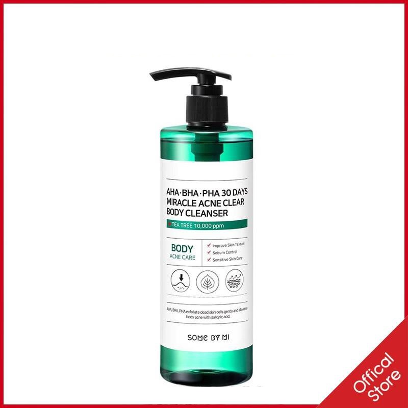 Sữa Tắm Hết Mụn Cơ Thể Somebymi Aha.bha.pha 30 Days Miracle Clear Body Cleanser 400G