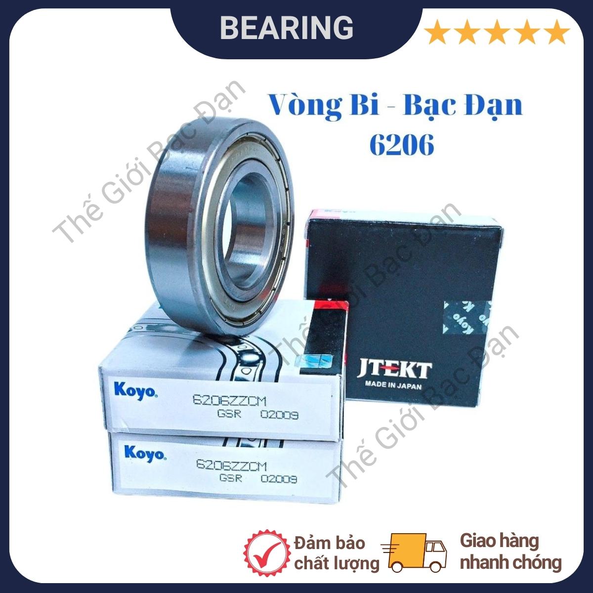 Vòng bi bạc đạn 6200 6201 6202 6203 6204 6205 6206 6207 ZZCM KOYO -Thế Giới Bạc Đạn