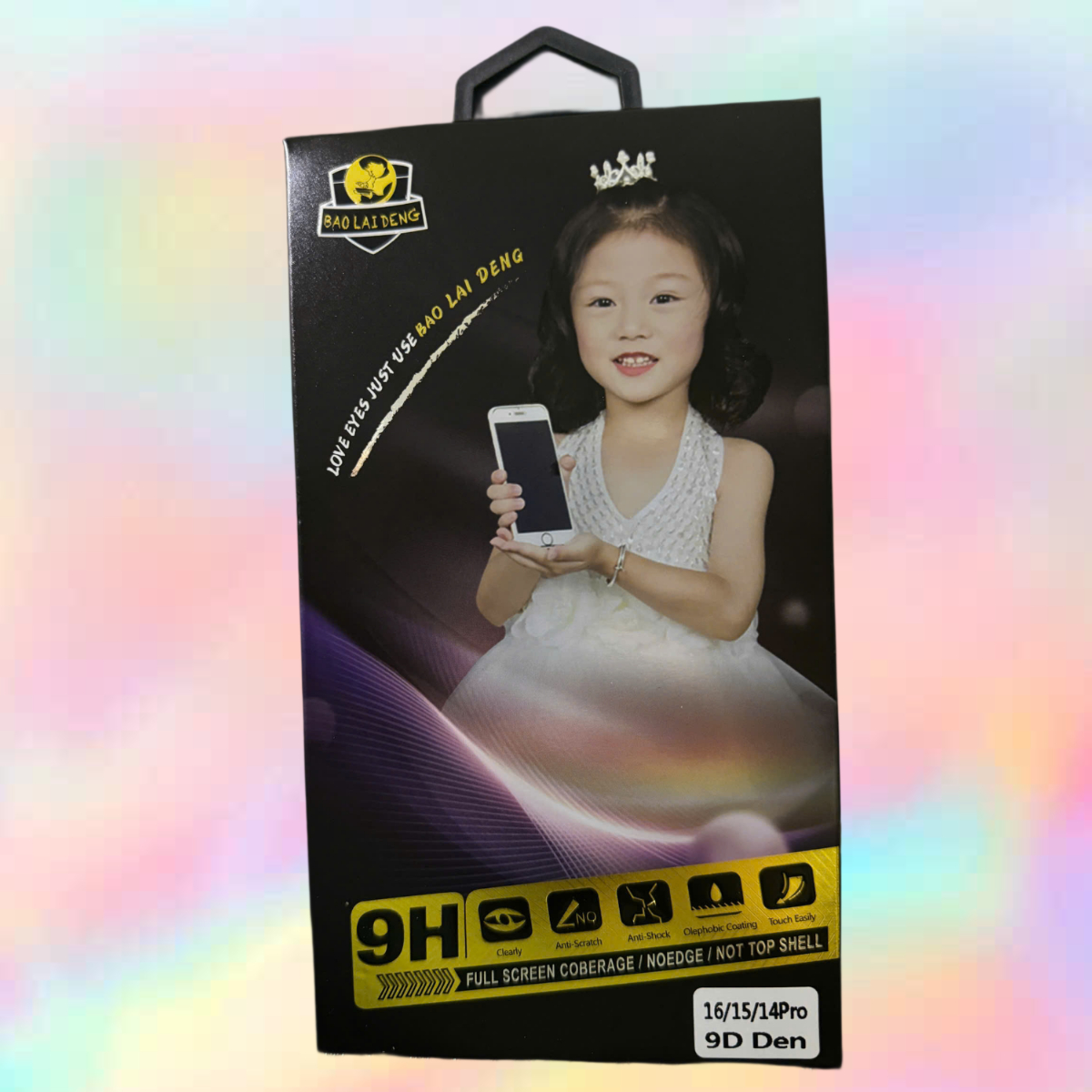 Kính cường lực cô bé 9H bảo vệ màn hình Iphone chống trầy xước và va đập