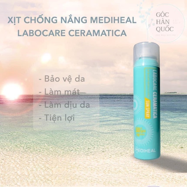 Xịt Chống Nắng Mediheal Spf50+ Sản Phẩm Tốt Với Chất Lượng Và Độ Bền Cao Và Được Cam Kết Sản Phẩm Y Như Hình