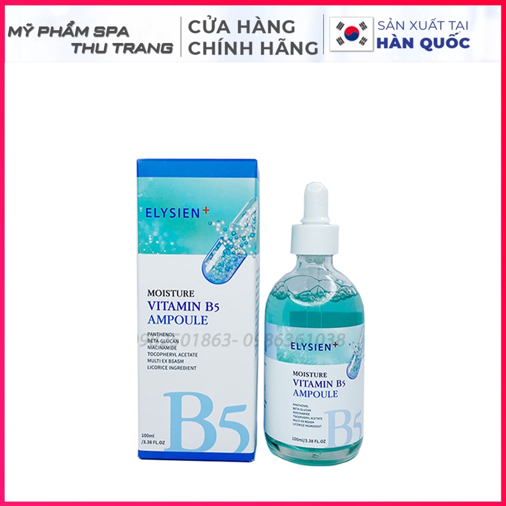 Serum Vitamin B5 Elysien Hàn Quốc - Hàng Chính Hãng Nhập Khẩu