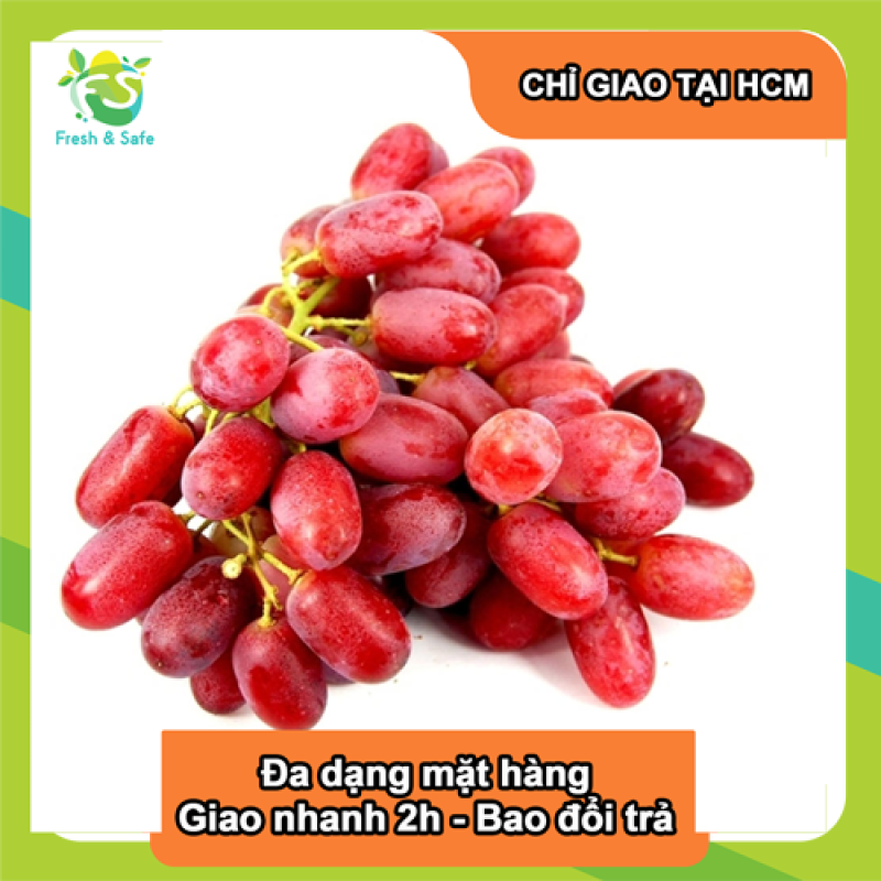 Nho Đỏ Không Hạt - 500g