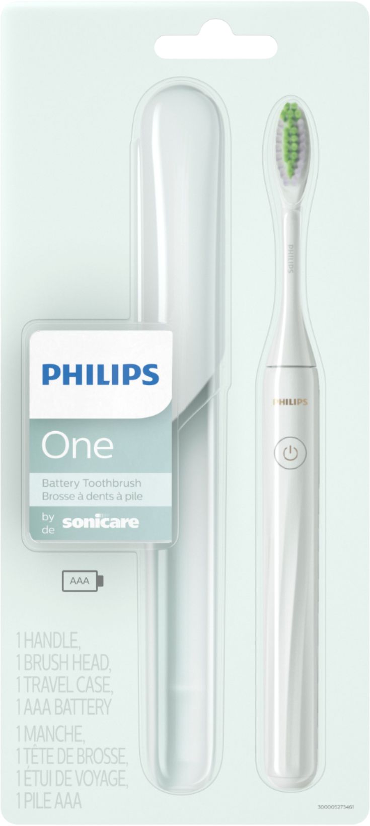 [Hcm]Bàn Chải Điện Philips One Sonicare Mẫu Dùng Pin Hy1100