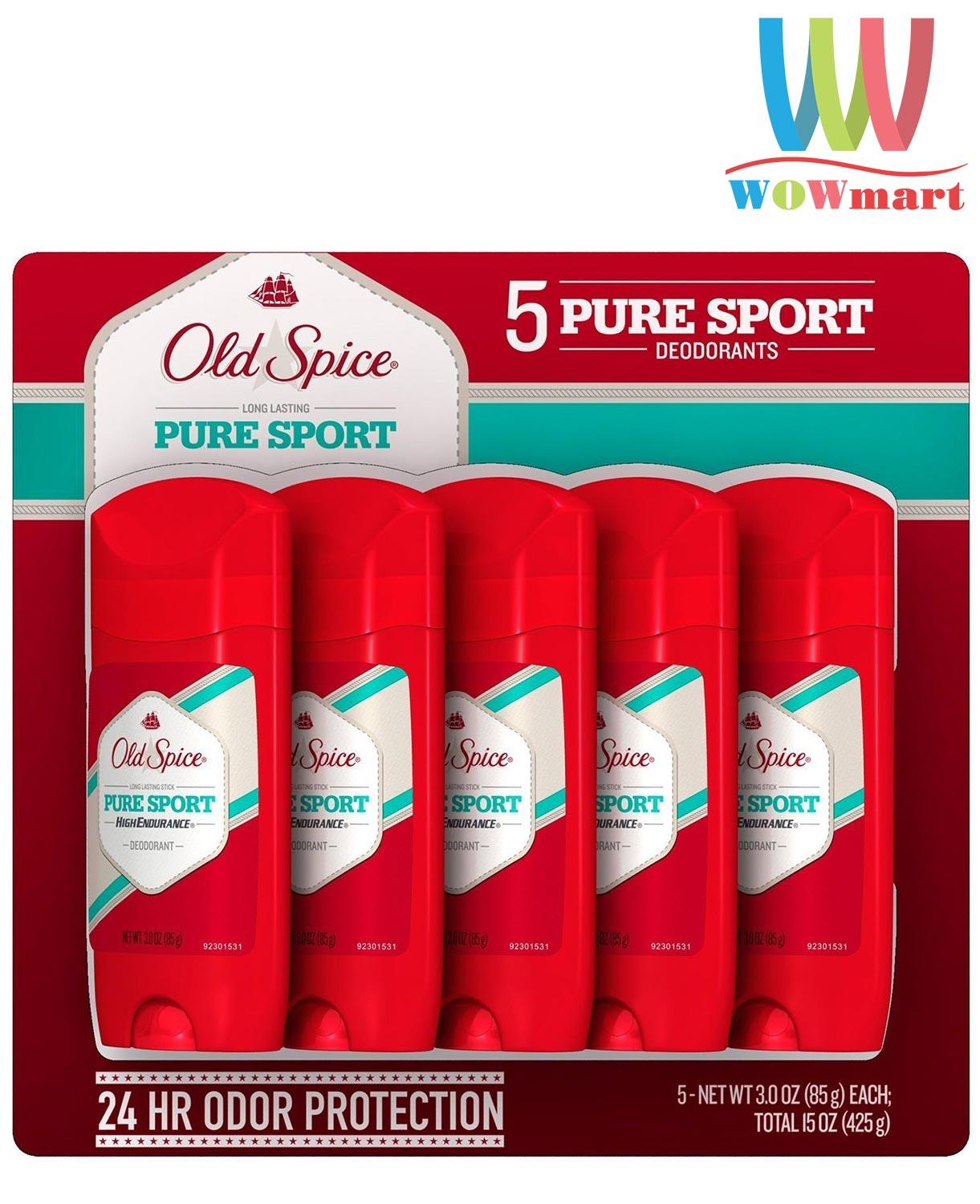 Lăn khử mùi Old Spice Pure Sport cho nam giới 85g