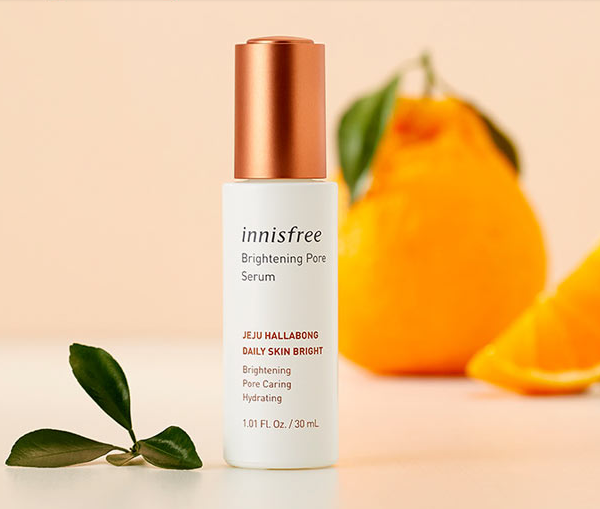 Tinh Chất Dưỡng Trắng Da Từ Vỏ Quýt Innisfree Brightening Pore Serum 30ml