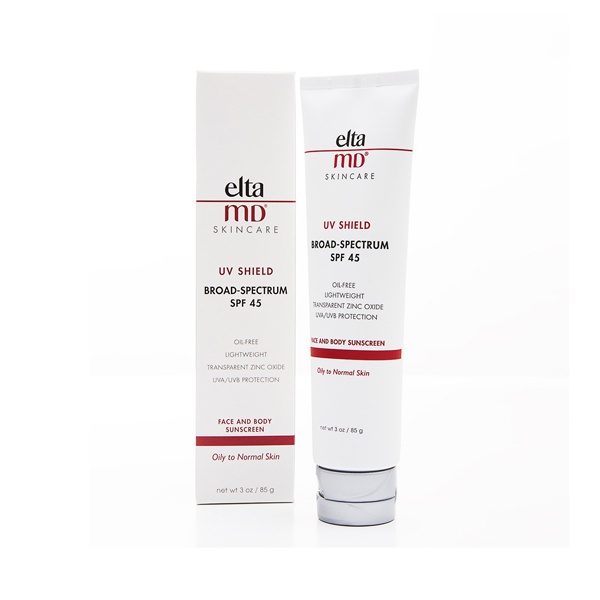 [Hcm][Meoheo] Kem Chống Nắng Cho Mặt Và Toàn Thân (Da Dầu - > Da Thường) Quang Phổ Rộng Elta Md Uv Shield Broad - Spectrum Spf 45