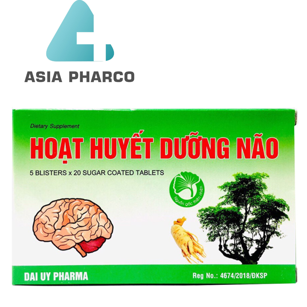 Hoạt Huyết Dưỡng Não ĐẠI UY