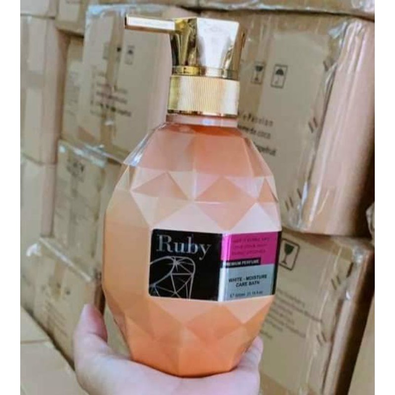 [Hcm]Sữa Tắm Cao Cấp Ruby Paris 600Ml