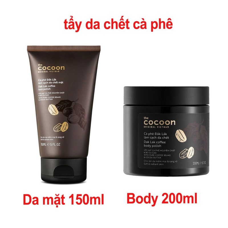 Tẩy Da Chết Cà Phê Cocoon