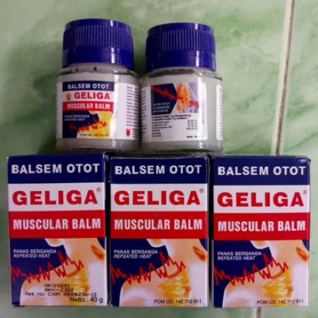 [Hcm]Dầu Cù Là Lửa Geliga 40G Indonesia