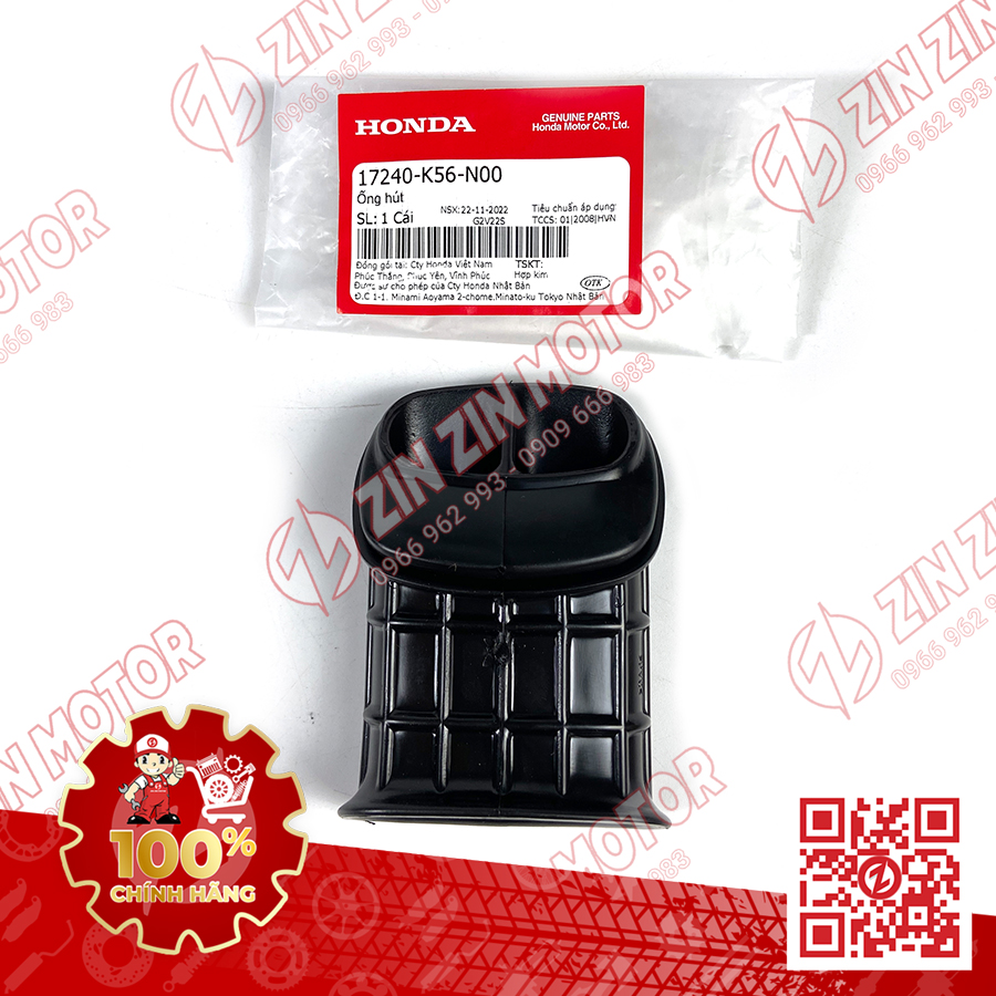 Pô E  Bộ Hộp Lọc Gió Winner V1  RS150 V1 V2  Sonic 150R K56 Chính Hãng