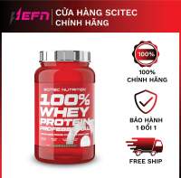 Whey | Sữa Tăng Cơ Cho Người Tập Gym - Scitec 100% Whey Protein Professional 920G - Chính Hãng