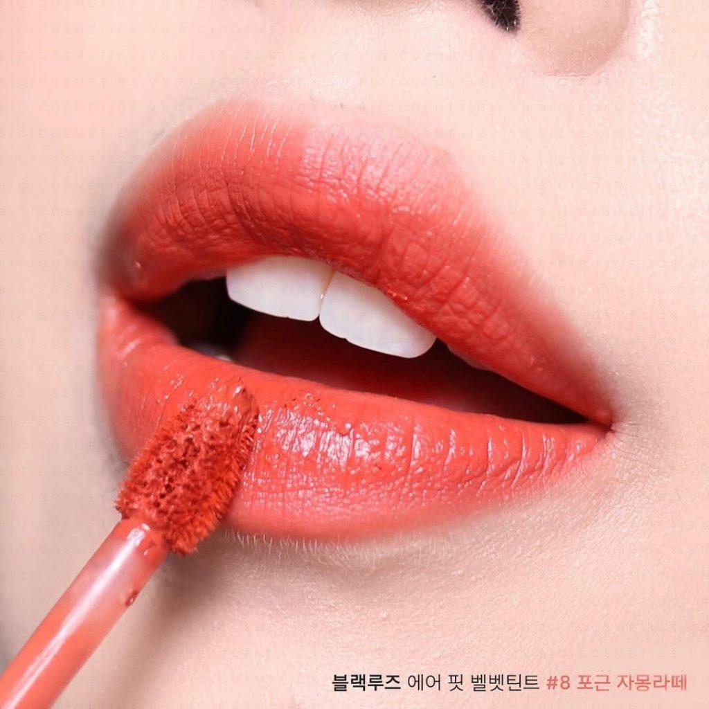 [Version 2] Son Kem Lì Black Rouge Air Fit Velvet Tint sẵn màu a12 Son blackrouge Son black rouge a12