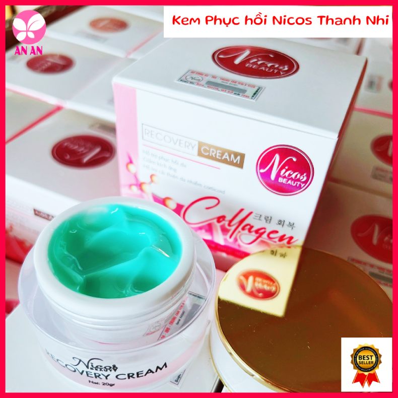 Kem face phục hồi Nicos Thanh Nhi - Kem phục hồi sau tái tạo Nicos - Kem phục hồi chuyên sâu Thanh N