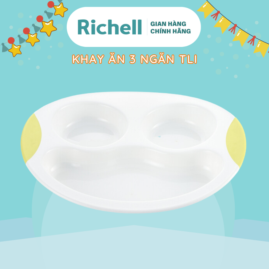 Khay ăn 3 ngăn RICHELL TLI bước 3 | Baby