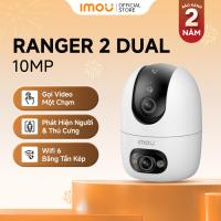 Camera WIFI IMOU Ranger 2 Dual 6MP/10MP Cuộc gọi một chạm | Wi-Fi 6 băng tần kép 24/5 GHz | Loại C| Phát hiện người vật nuôi và âm thanh bất thường