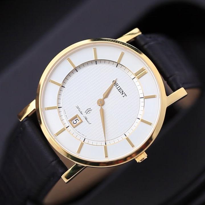Đồng Hồ Nam Orient FGW01002W0  Full Box  Sổ Bảo Hành toàn quốc  Dây Da  Chống Nước
