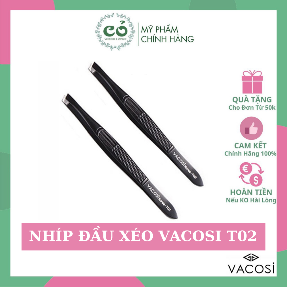 [Hcm]Nhíp Đầu Xéo Vacosi T02